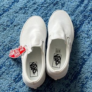 Vans True White Slip Ons